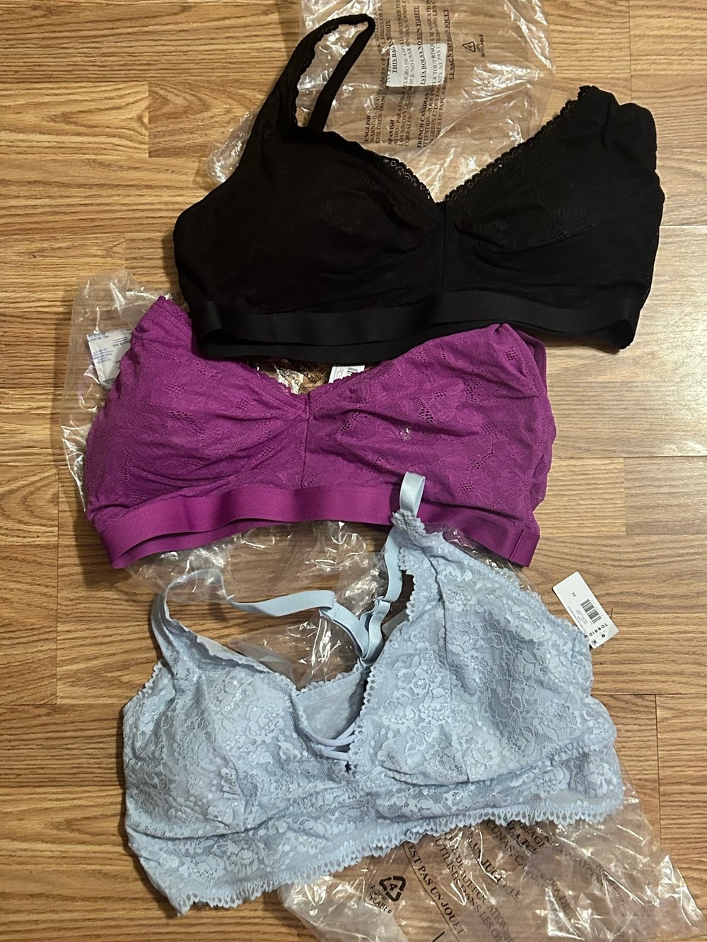 NWT! Torrid Plus Size Lace Brallettes